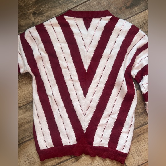 PRETTYGARDEN Women's Fashion Long Sleeve Striped Color Block Knitted Sweater - Picture 7 of 8